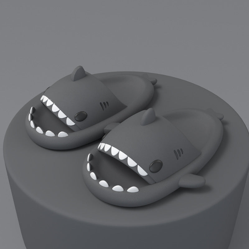 Cartoon Shark Slippers – Cute Cozy Footwear | GirlyNest