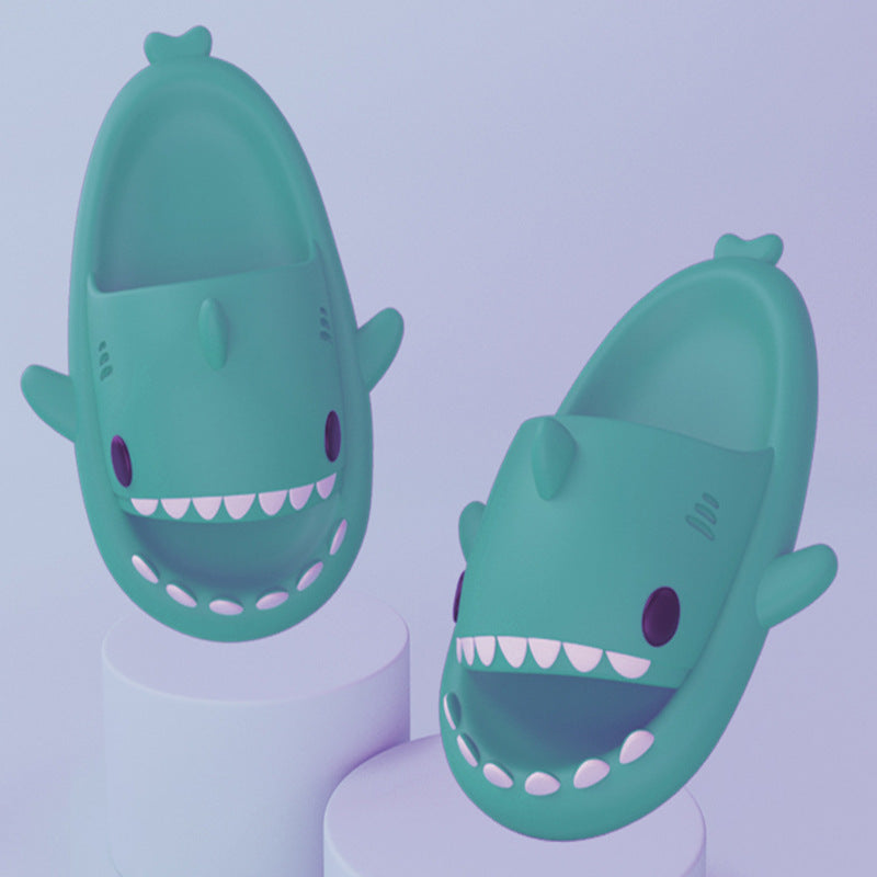 Cartoon Shark Slippers – Cute Cozy Footwear | GirlyNest