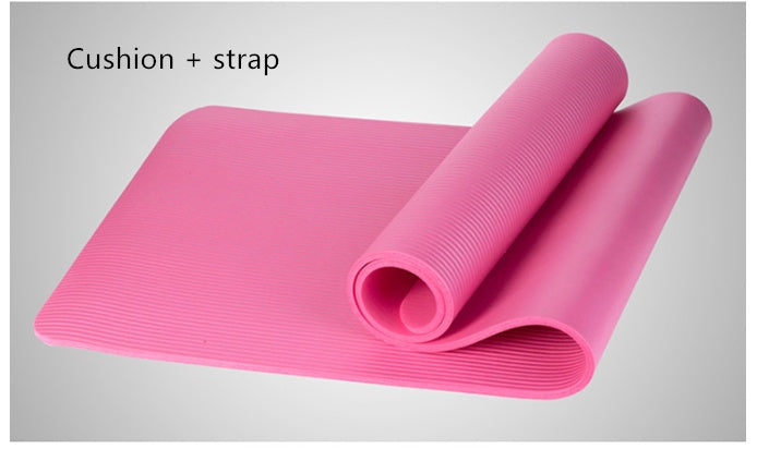 Eco-Friendly NBR Yoga Mat - Non-Slip & Luxe | GirlyNest