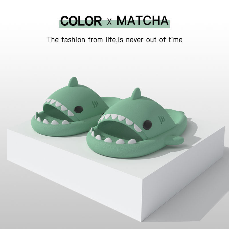 Cartoon Shark Slippers – Cute Cozy Footwear | GirlyNest