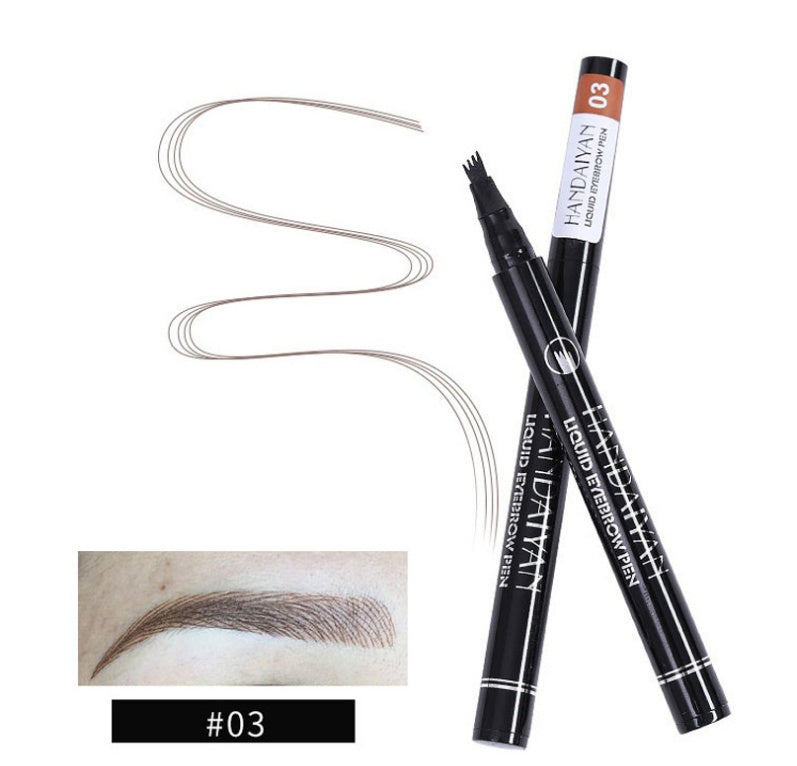 Microblading Eyebrow Pencil - Waterproof Fork Tip