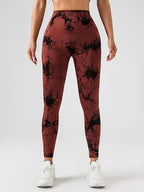 Tie Dye Butt Lifting Yoga Leggings | GirlyNest