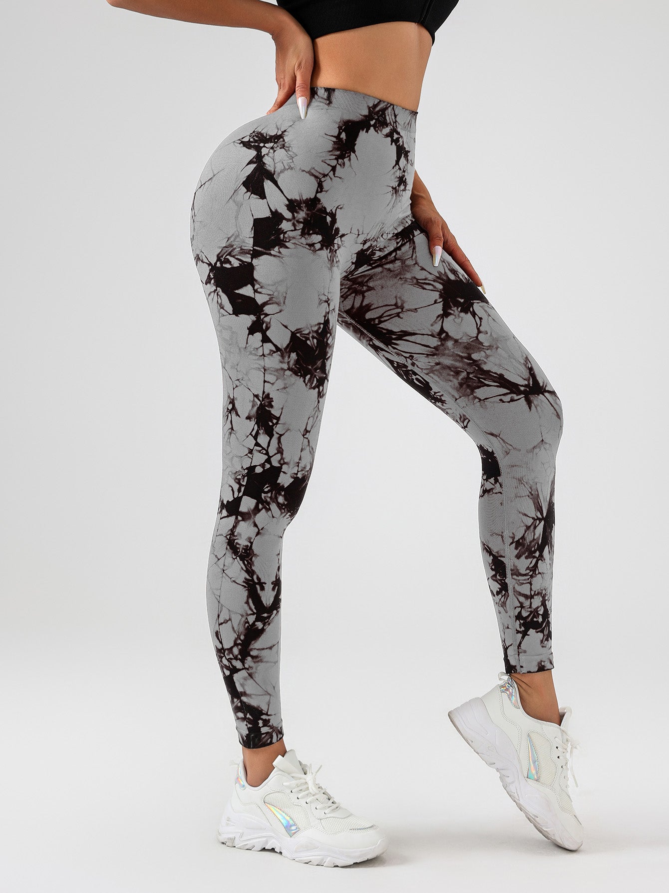 Tie Dye Butt Lifting Yoga Leggings | GirlyNest