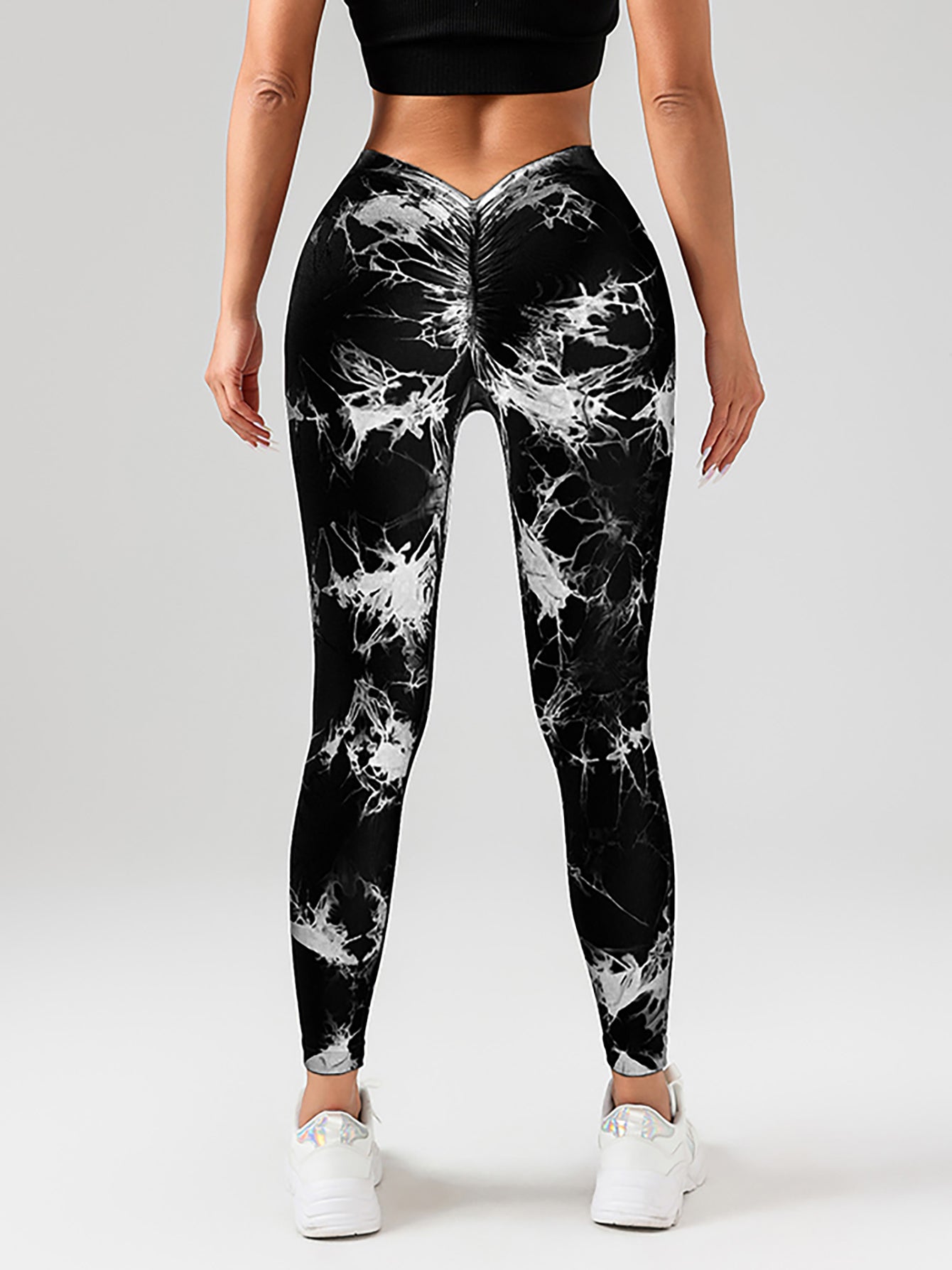 Tie Dye Butt Lifting Yoga Leggings | GirlyNest