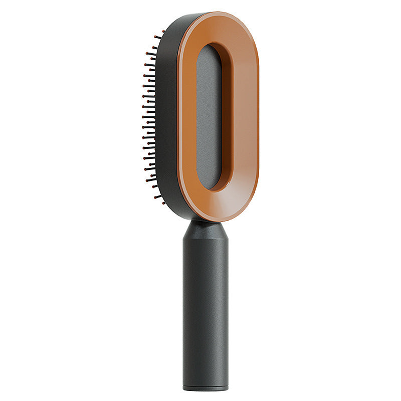 Self-Cleaning Scalp Massage Hair Brush – Anti-Static
