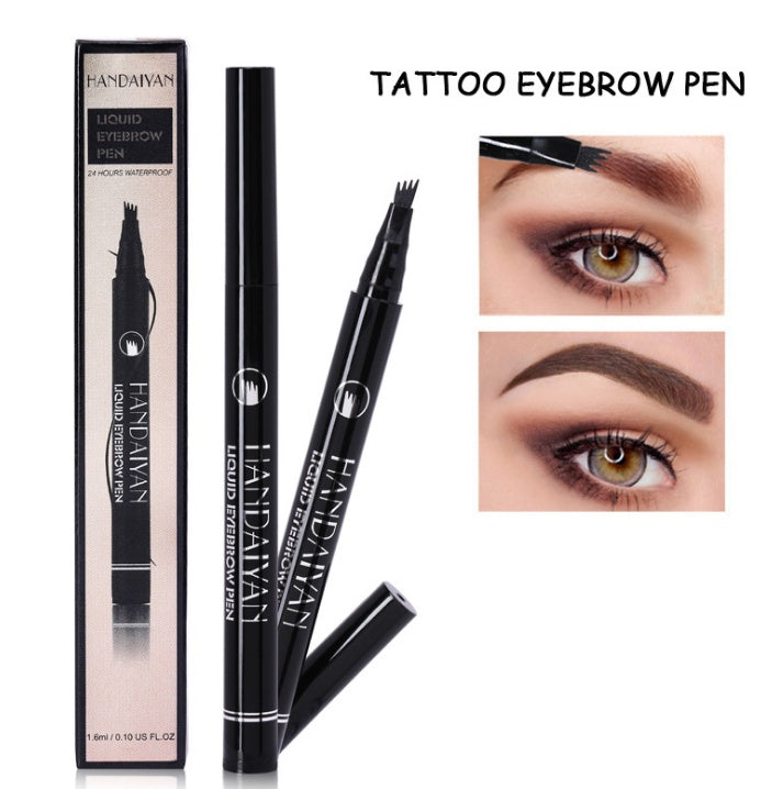 Microblading Eyebrow Pencil - Waterproof Fork Tip
