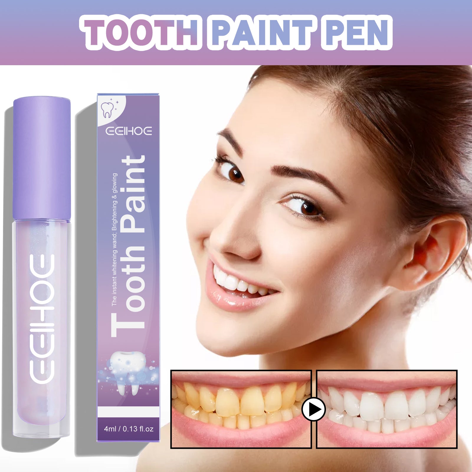 Night Teeth Whitening Pen – Effortless Bright Smile