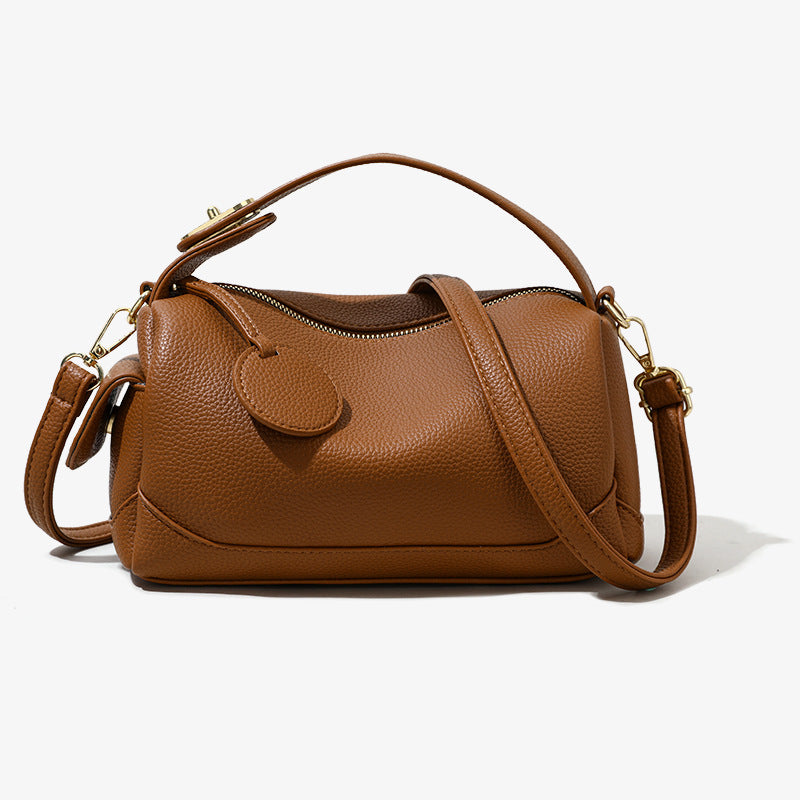 Soft Leather Pillow Crossbody Bag – Chic & Spacious | GirlyNest